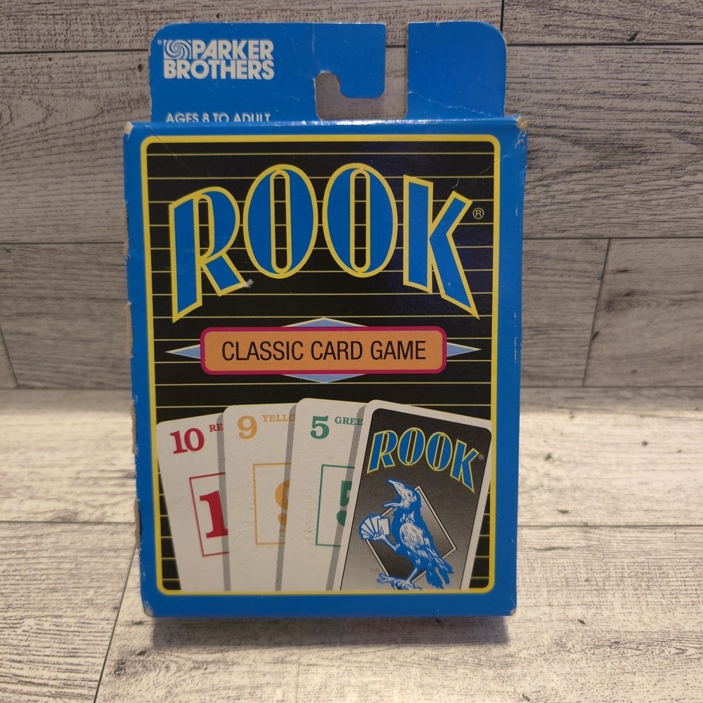 1994 VINTAGE Rook Card Game Parker Brothers Classic Game of Games 2 - 6 Unopened